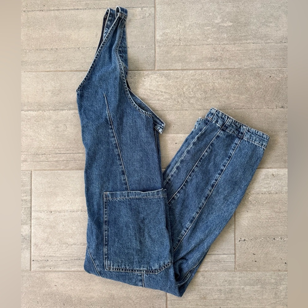 We The Free High Roller Denim Jumpsuit - Picture 4 of 6